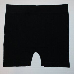 Black Briefer Boyshorts Shaper Briefs Sz Small Nylon Spandex Girdle Thigh Shaper
